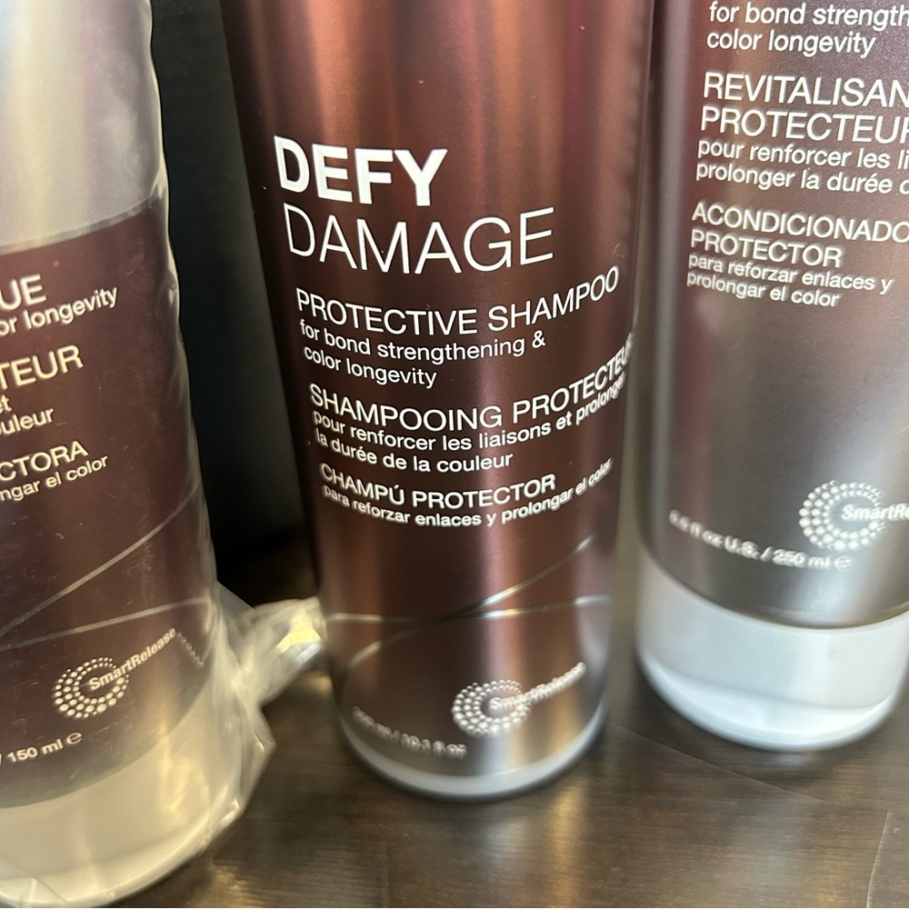 Joico Defy Damage Holiday Trio Gift Set Shampoo Power Masque Protective Shield - Picture 5 of 7
